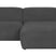 by fonQ Wonder 3-zits Hoekbank met Chaise Longue Rechts - Rib - Antraciet