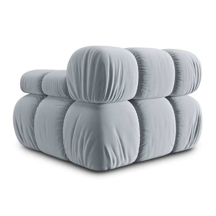 Milo Casa Tropea Modulair Bank Element - Hoek Rechts - Lichtblauw