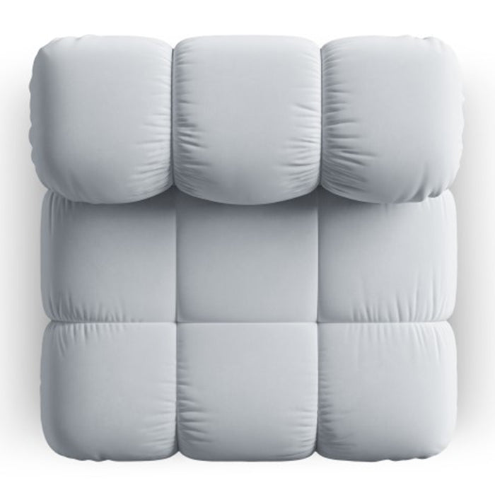 Milo Casa Tropea Modulair Bank Element - Middenstuk - Lichtblauw