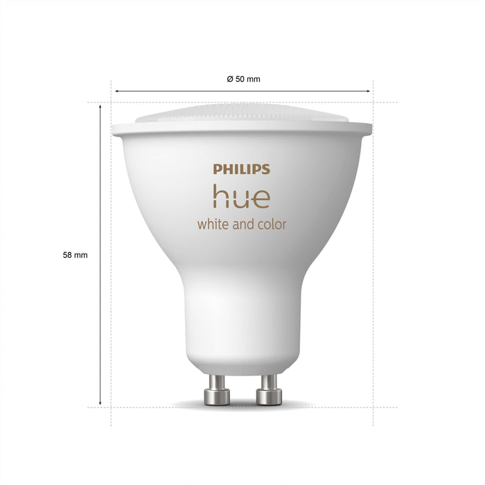 Philips Hue Starterspakket White & Color Ambiance GU10