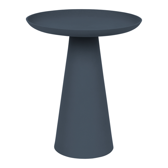 by fonQ basic Tira Bijzettafel - Blauw - Ø 34,5 cm