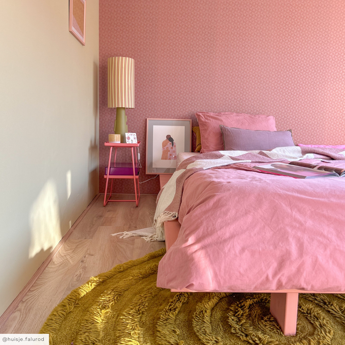 HKliving Round Woolen Vloerkleed Ø 150 cm - Seaweed