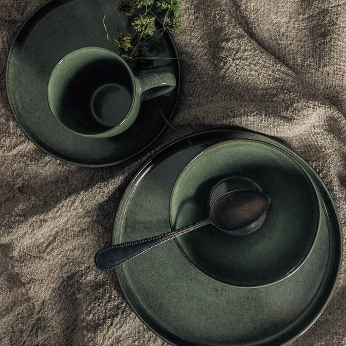 Dutch Rose Bord 27 cm Groen