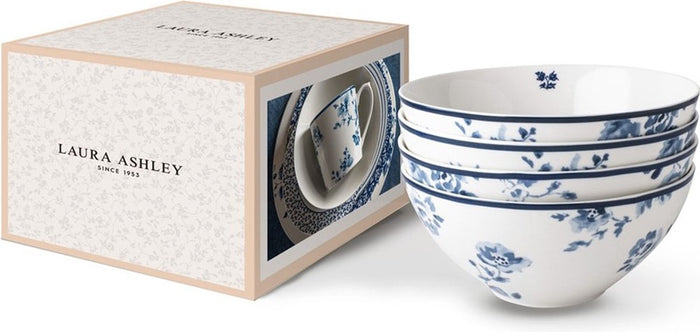 Laura Ashley Giftset 4 Kommen 16 cm China Rose