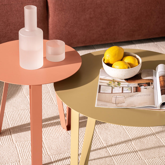 by fonQ Clip Bijzettafel Ø 40 cm - Peach