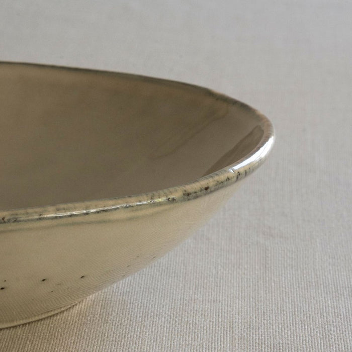 Organic by Dutch Rose Amsterdam diep bord 23,5 cm - crème