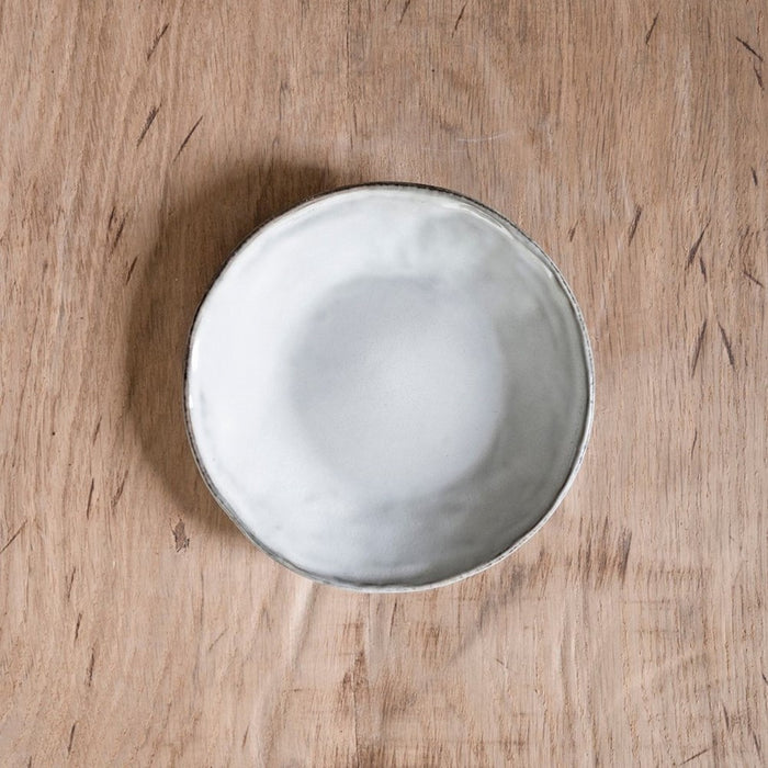 Organic by Dutch Rose Amsterdam gebaksbord 17 cm - lichtgrijs