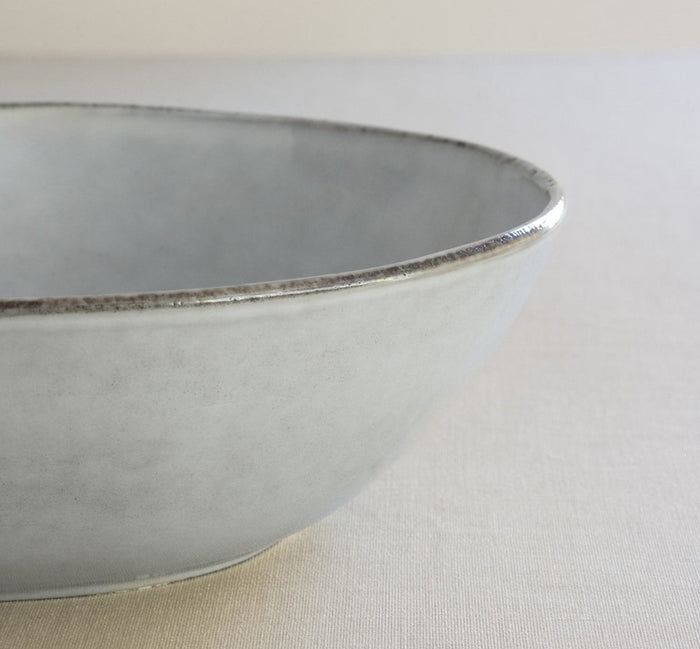 Organic by Dutch Rose Amsterdam schaal 33 cm - lichtgrijs