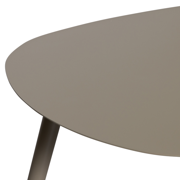 WOOOD Aivy Bijzettafel Binen|Buiten - Metaal - Jungle - 45x58x43