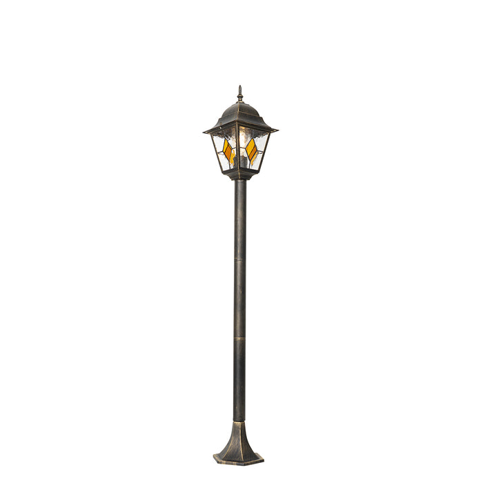 QAZQA Vintage buiten lantaarn antiek goud 120 cm - Antigua
