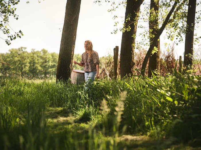 Chill-Dept. - Yosemite Picknickmand - Natural Grey