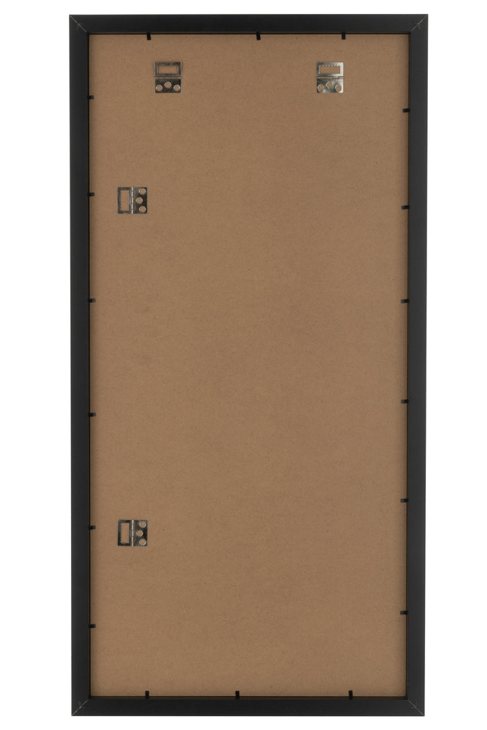 J-Line wanddecoratie Fotolijst - hout - naturel|zwart