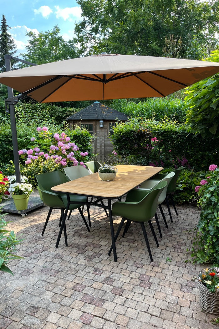 Hartman Sophie Studio Green&French|Bella 220x95 cm. - 7-delige tuinset