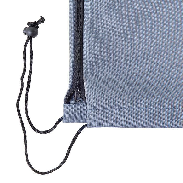 Beliani-CHUVA-Beschermhoes voor parasol RAVENNA, ASTI II-Grijs -PVC