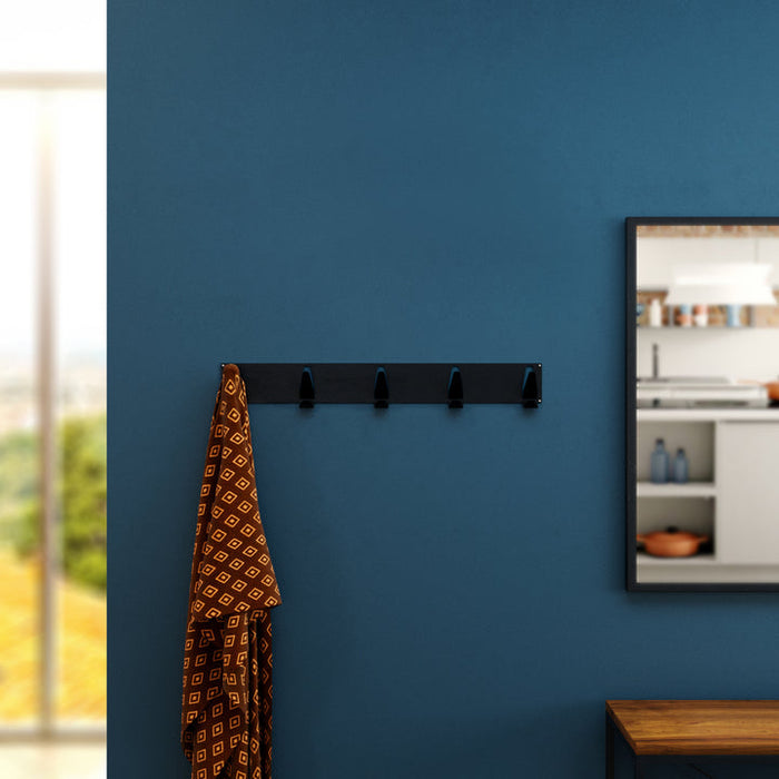 Gorillz Raw XL - Wandkapstok - 10 Kapstok Haken - Zwart