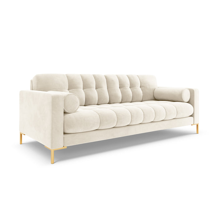 Cosmopolitan Design Bali 3-zitsbank - Lichtbeige / Goud