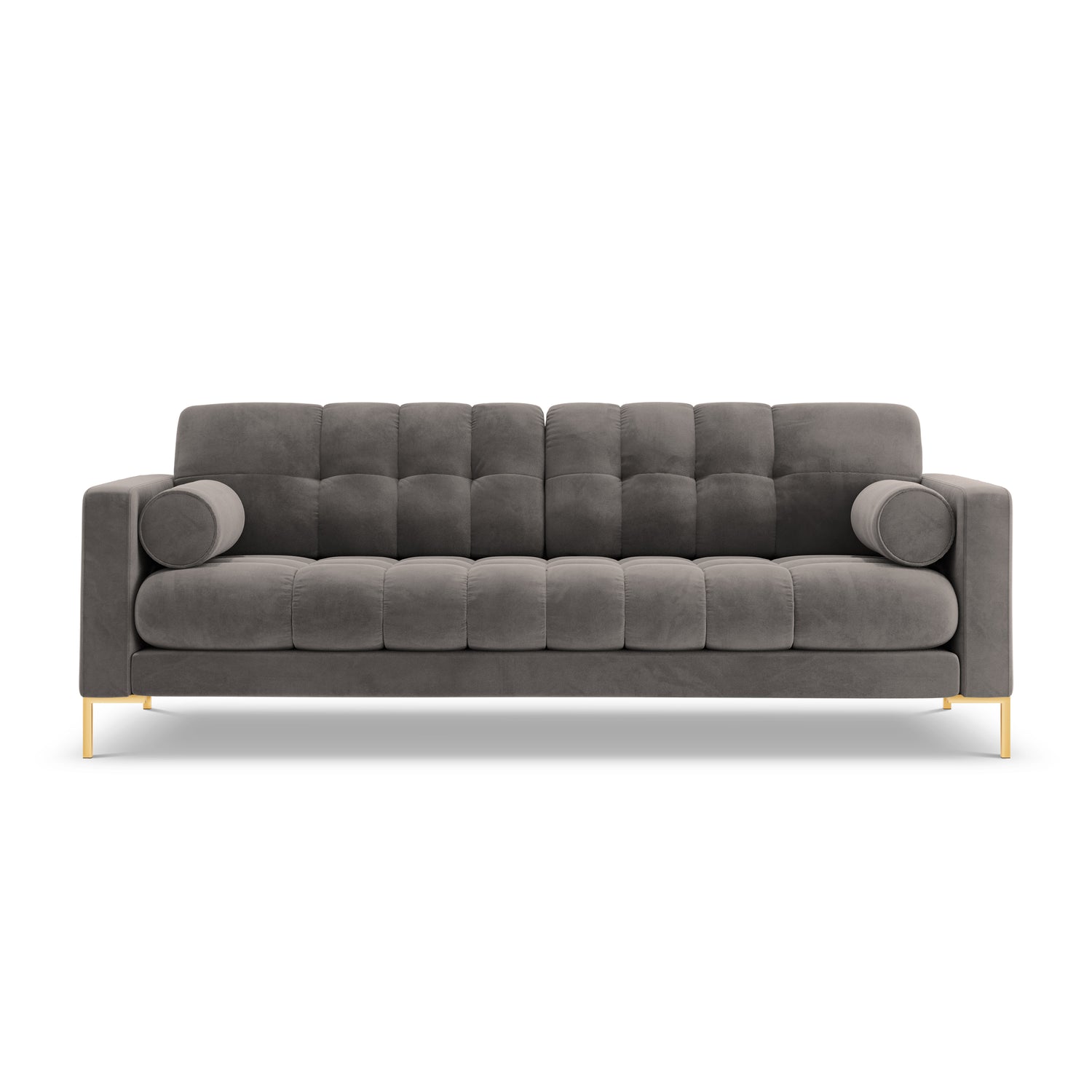 Cosmopolitan Design Bali 4-zitsbank - Grijs / Goud