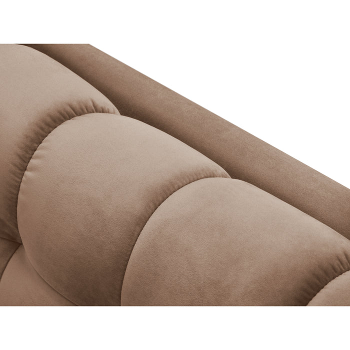 Cosmopolitan Design Bali 4-zitsbank - Taupe / Zwart