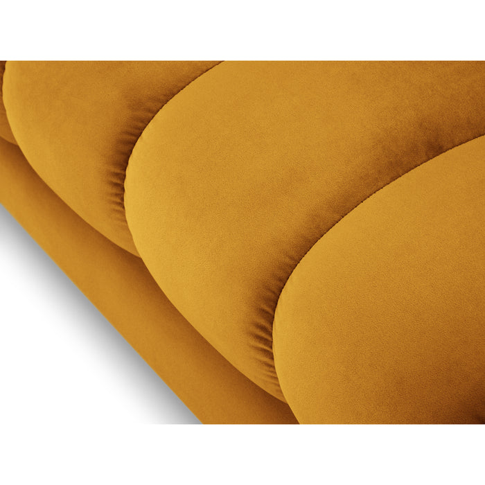 Cosmopolitan Design Bali Chaise Longue Links - Okergeel / Goud