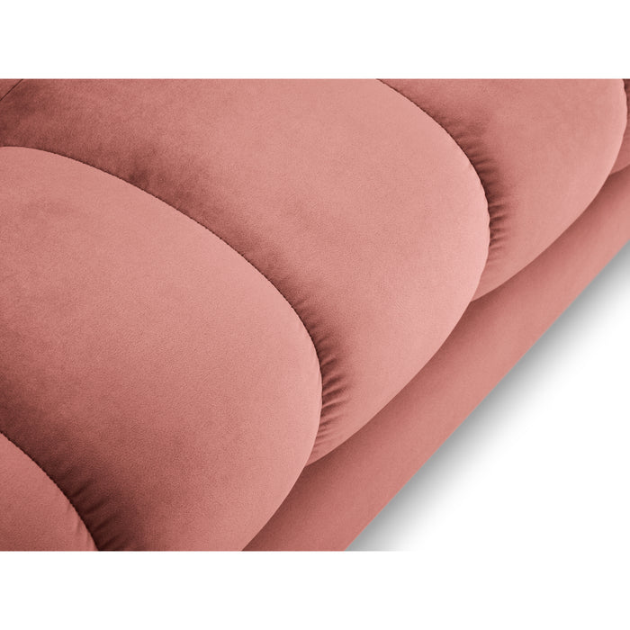 Cosmopolitan Design Bali Hoekbank met Chaise Longue Links - Roze / Goud