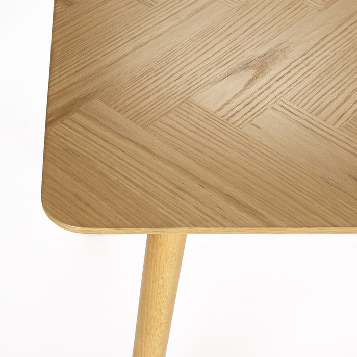 by fonQ Fabio Eettafel Visgraat - 180 x 90 cm - Bruin