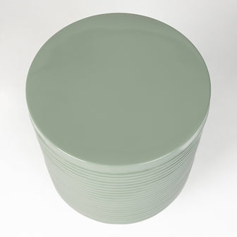 by fonQ Spool Bijzettafel H 46 x Ø 35 cm - Sage