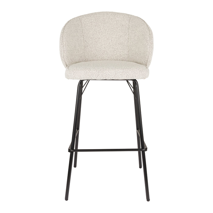 by fonQ Clutch Barkruk - Lichtbeige