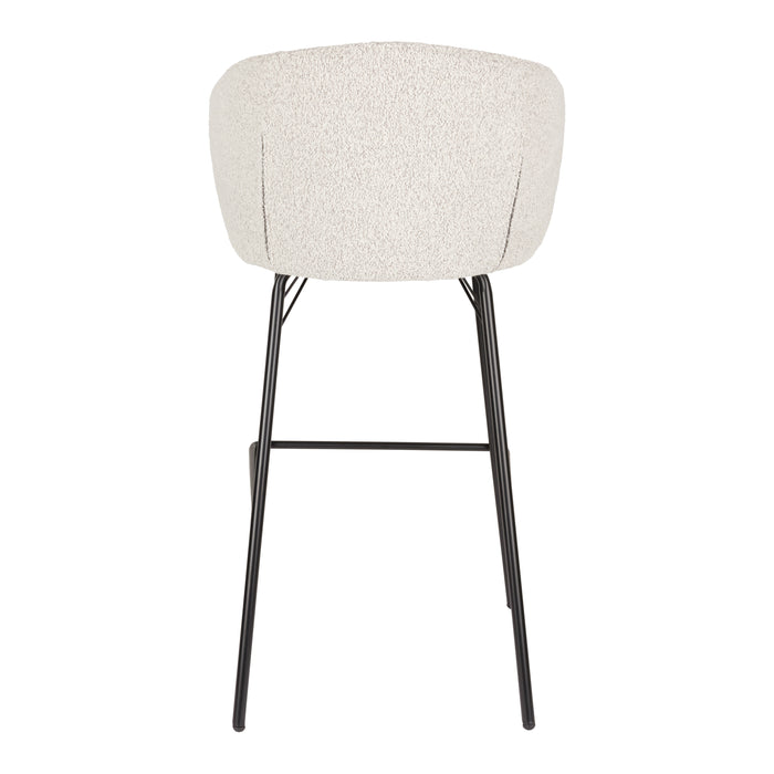 by fonQ Clutch Barkruk - Lichtbeige