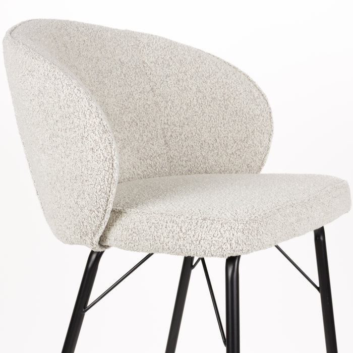 by fonQ Clutch Barkruk - Lichtbeige