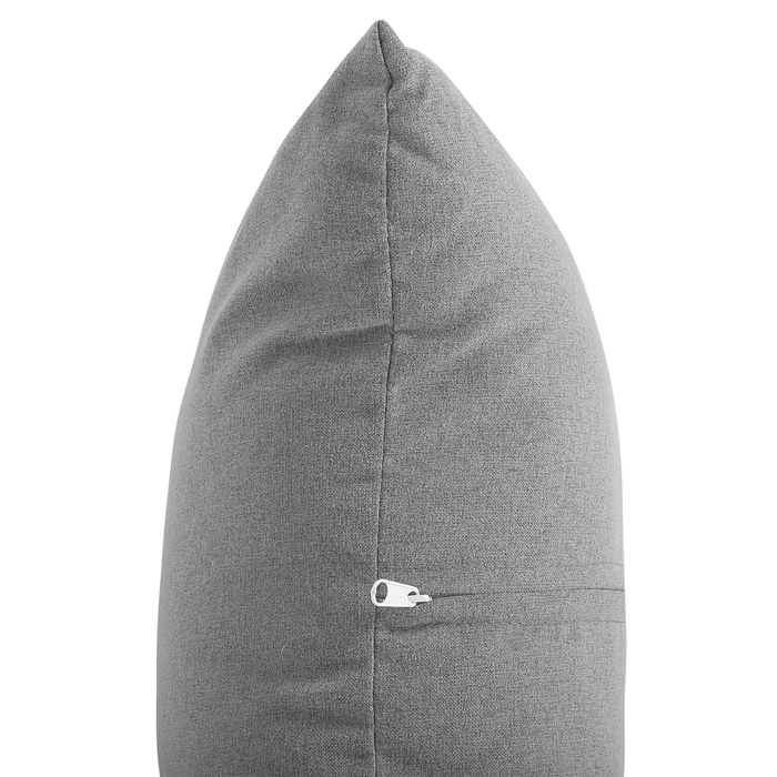 Beliani - LIPARI - Tuinstoel set van 2 - Grijs - Aluminium