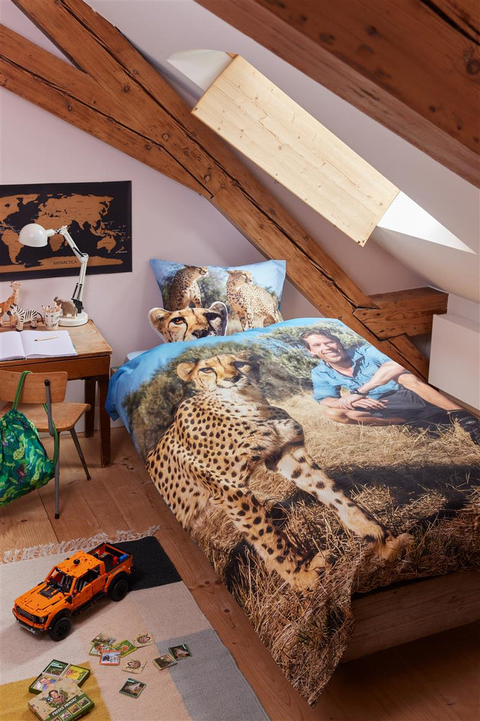 FREEK VONK Safari Survival  dekbedovertrek - 140x200 - Zand