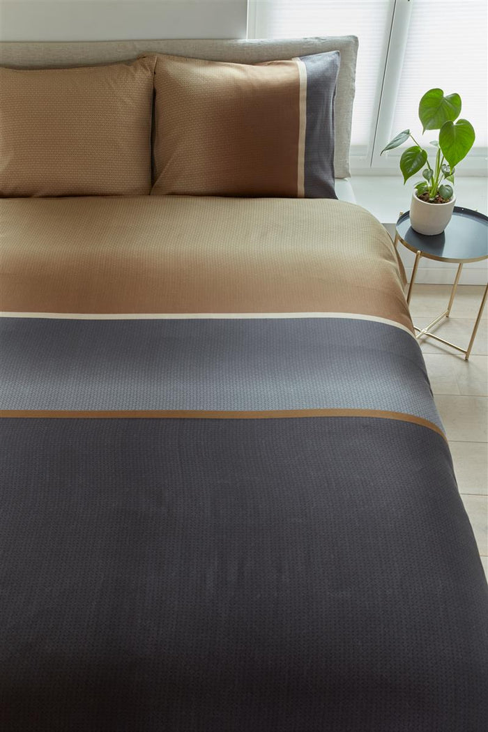 Beddinghouse Aiden  dekbedovertrek - 200x200|220 - Grijs