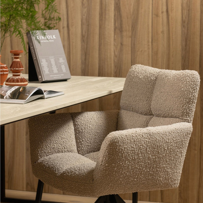 WOOOD Silas Eettafel 220 x 90 cm - Dust