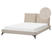 Beliani - MELLE  - Tweepersoonsbed - Taupe - 160 x 200 cm - Corduroy