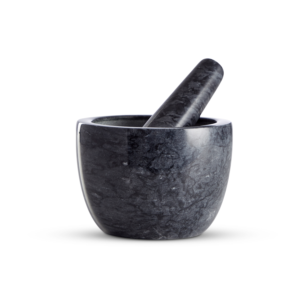 Lisomme Lev marmeren vijzel met stamper grijs