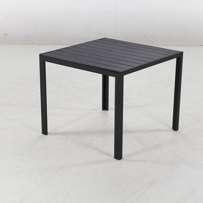 Lisomme Vinn tuintafel zwart - 90 x 90 cm