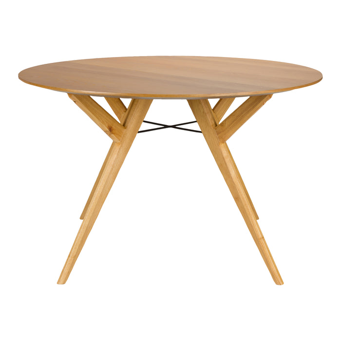 Zuiver x fonQ Ijver Eettafel - Ø 120 - Eiken