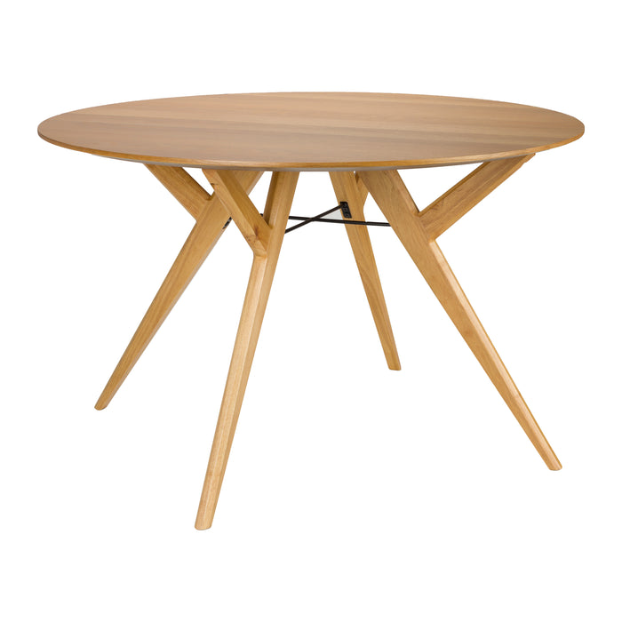 Zuiver x fonQ Ijver Eettafel - Ø 120 - Eiken