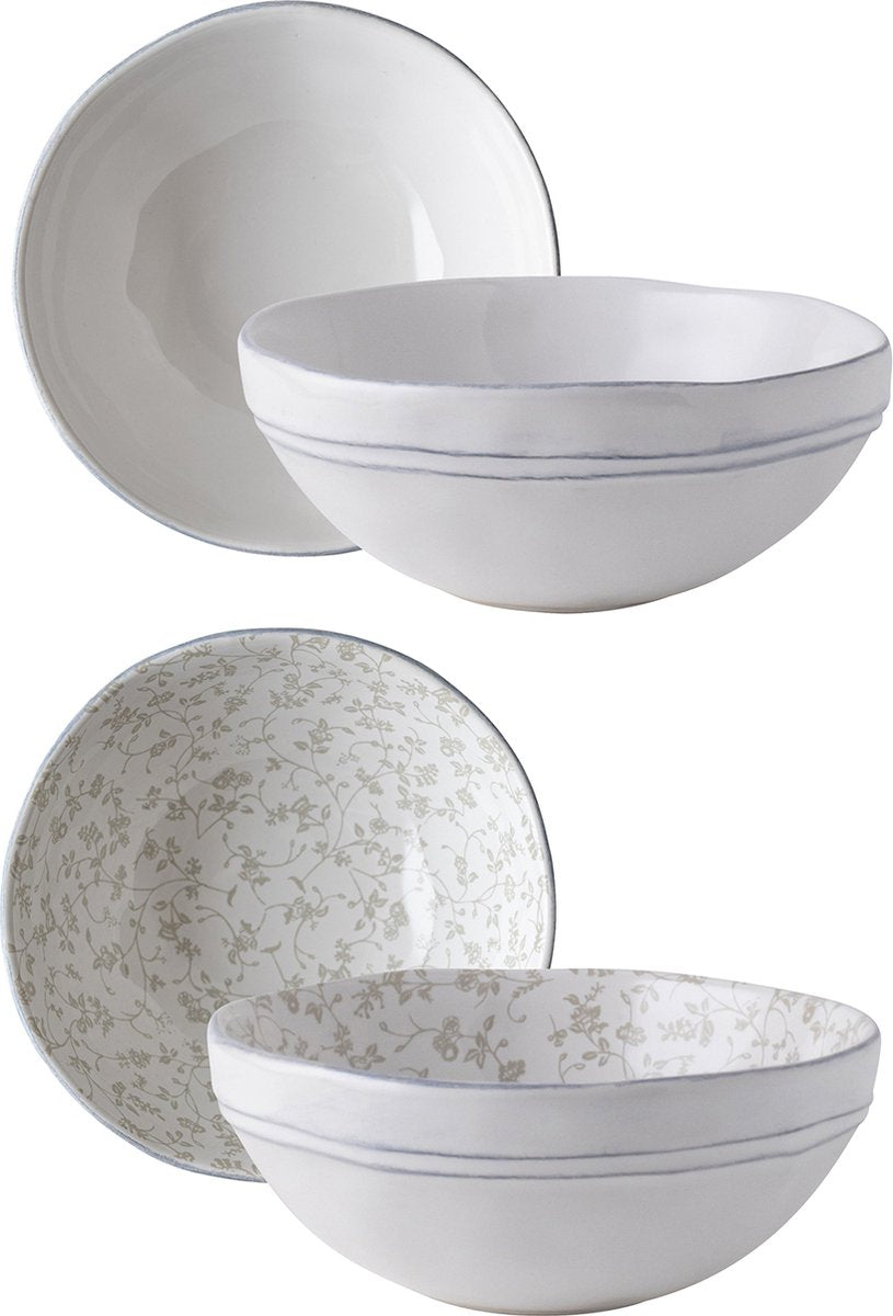 Laura Ashley Giftset 4 Kommen 13 cm