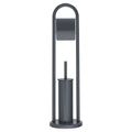 Sealskin Acero Toiletbutler - Toiletrolhouder - Toiletborstel met Houder - Vrijstaand - Grijs