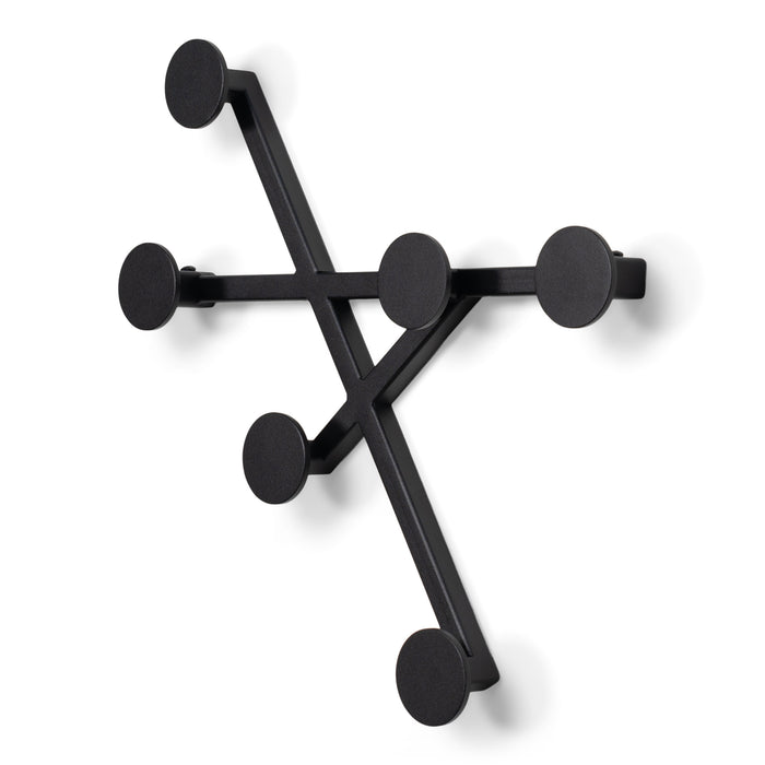 SPINDER DESIGN BOTTONI 1 Wandkapstok - Zwart