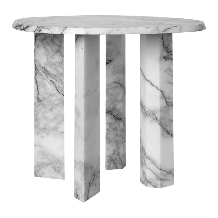 Ferm Living Taula Bijzettafel - White / Charcoal