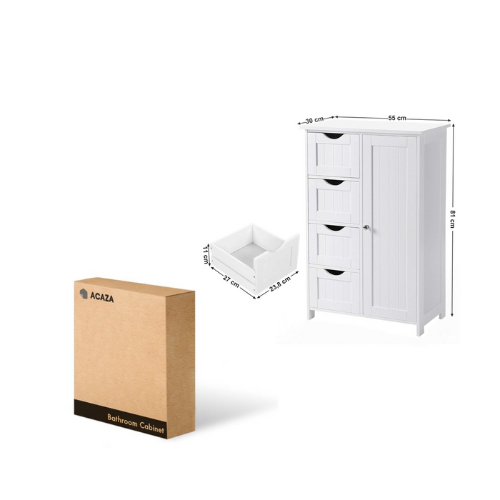ACAZA Kast Wit