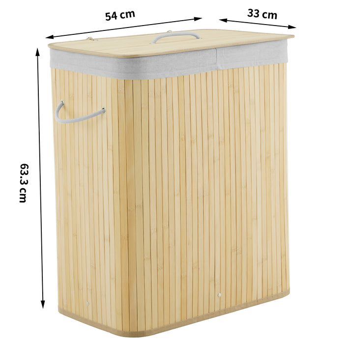 ACAZA Wasmand Lichtbruin