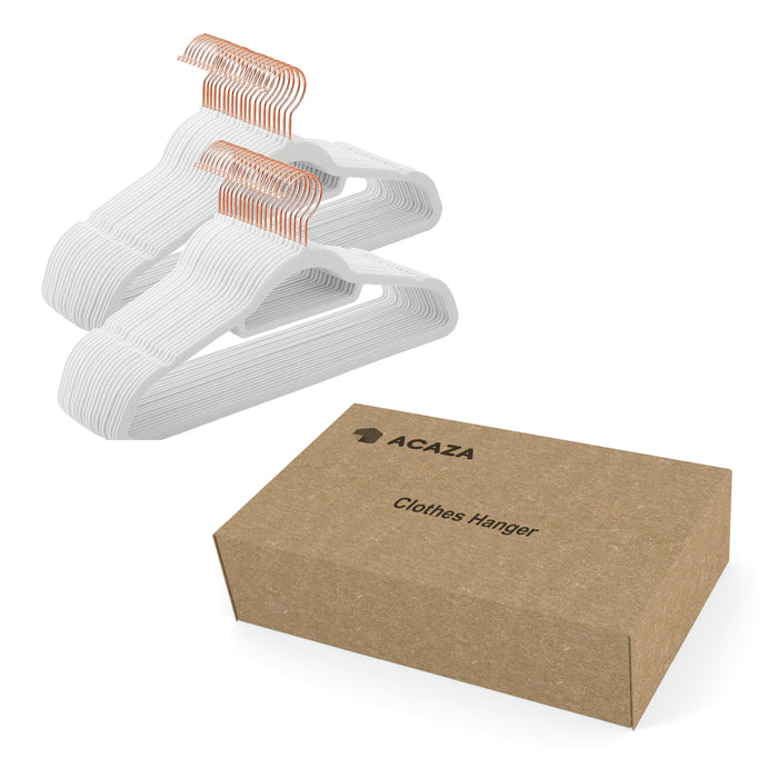 ACAZA Kledinghanger Wit  - 50 st.