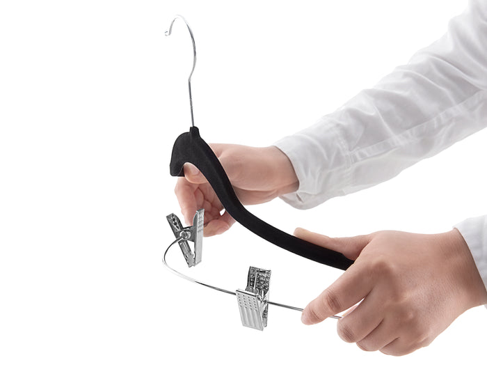 ACAZA Kledinghanger Zwart  - 20 st.