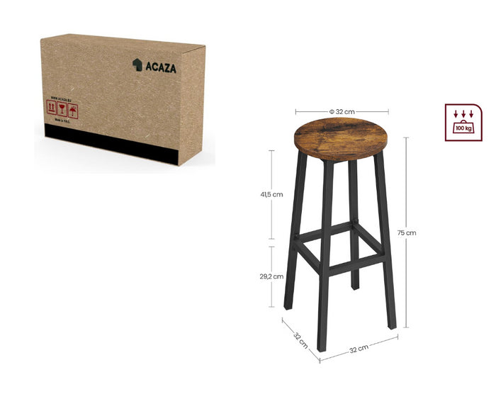 ACAZA Barkruk Bruin  - 2 st.