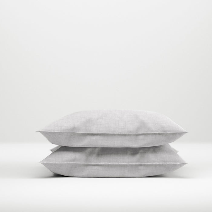 Zo Home Lino Kussensloop Linnen Look dove grey