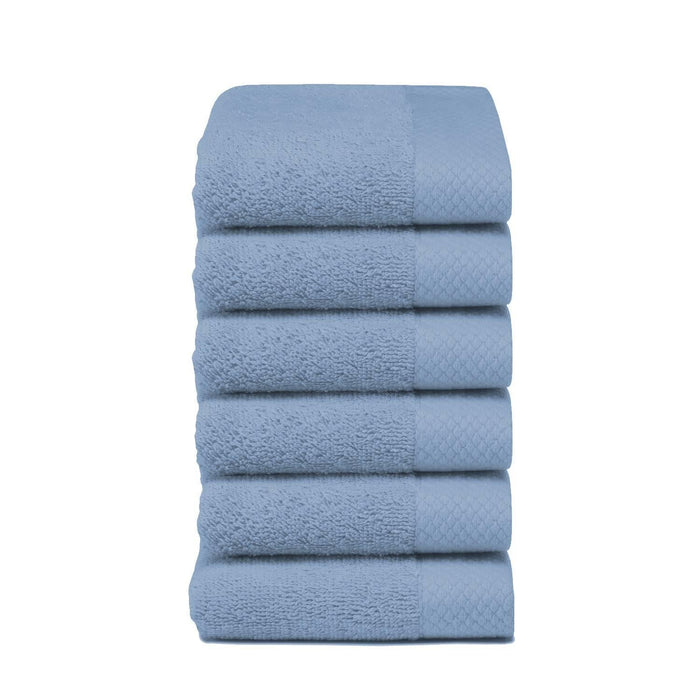 Seahorse Set van 6 gastendoeken Pure