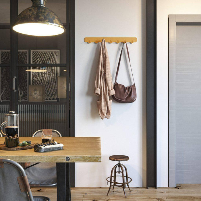 Gorillz Rounded Four - Wandkapstok - 40x6x7,8cm - Oranje